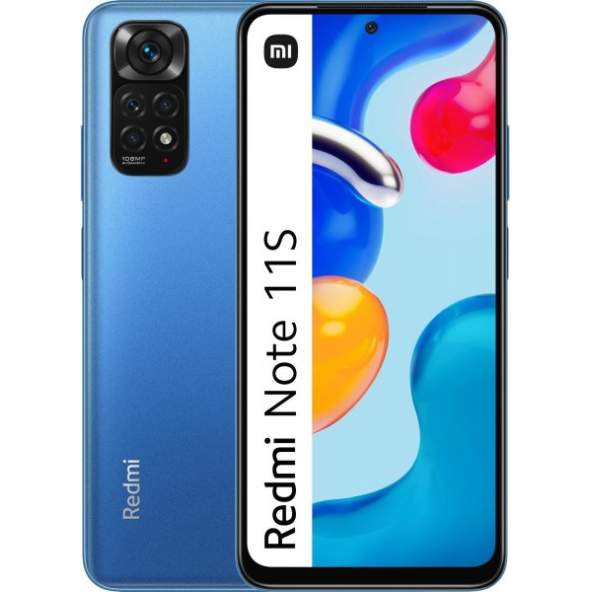 Xiaomi Redmi Note 11S 8+3 RAM 128 GB Mavi̇ (İthalatci Garantili)