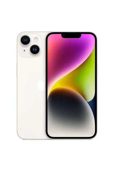 Yenilenmiş iPhone 14 128GB Yıldız Işığı a Kalite