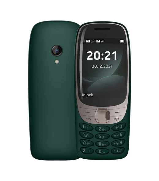 Nokia 6310 Tuşlu Cep Telefonu (İthalatçı Garantili) Yeşil
