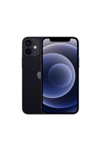 Yenilenmiş iPhone 12 Mi̇ni̇ 64GB -B Kalite- Siyah