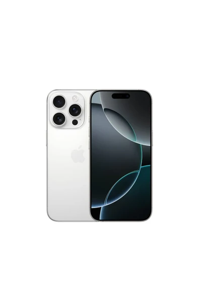 Apple iPhone 16 Pro 128 GB Beyaz Titanyum (Apple Türkiye Garantili)