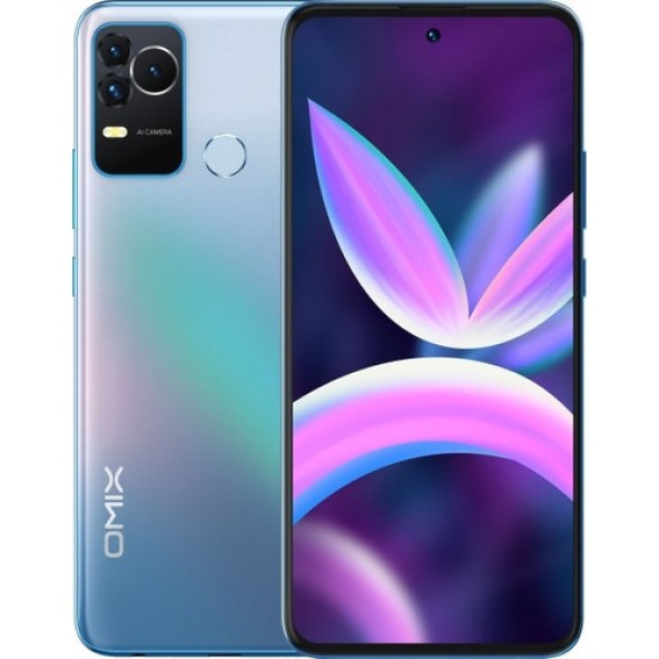 Omix X400 128 GB 4 GB RAM Mavi Cep Telefonu (Omix Türkiye Garantili) Bluetooth Kulaklık Hediyeli