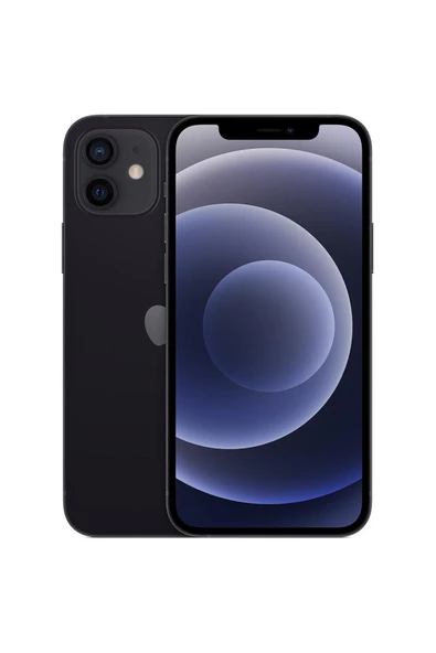 Yenilenmiş iPhone 12 128GB -B Kalite- Siyah