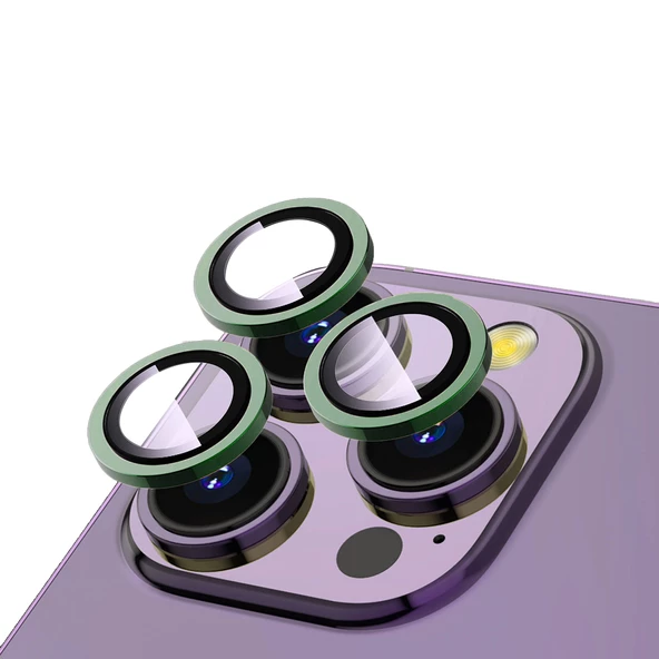 Apple iPhone 13 Pro Max - Kamera Lens Koruyucu Safir Parmak İzi Bırakmayan Anti-Reflective Cl-12