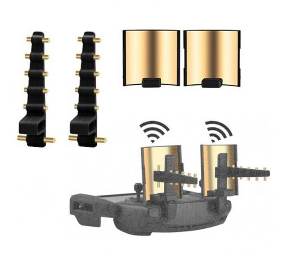 Dji Mavic Pro Alpenwise Kumanda Yagi Anten + Sinyal Güçlendirici Çanak