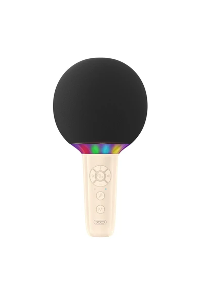 Xo Lollipop Pro Bluetooth Kablosuz Mikrofon BE50,Karaoke Mikrofon,7W Güç,1200mAh Li-Ion Batarya