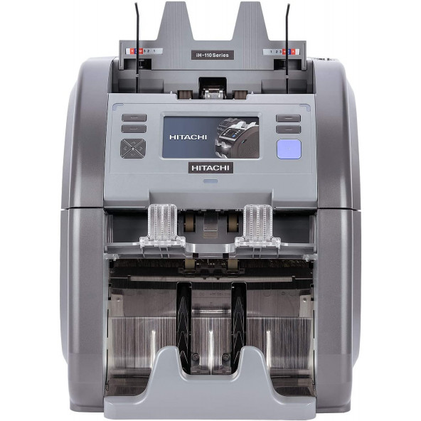 Hitachi I-Hunter IH-110 İki Katlı 20 Ülke Kombinasyonlu Karışık Para Sayma Makinesi