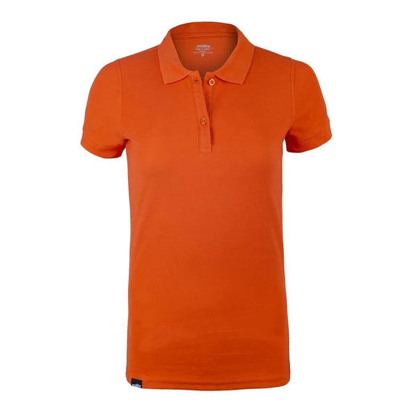 Evolite Deepraw Bayan Polo T-Shirt - Turuncu