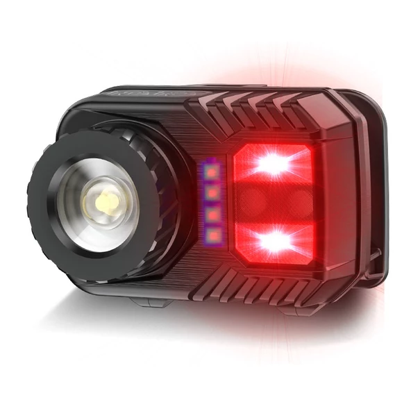 Peakstar Ps-571 Sensör Xpg Cob LED USB Şarj Edilebilir Lityum Pilli Zoomlu Kafa Lambası