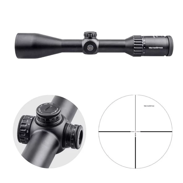 Continental 2-12X50 Hunting Sfp Tüfek Dürbünü